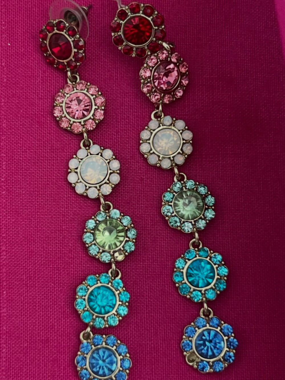 Aloha Drop Multi-Colored Earrings